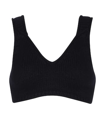 Cropped-Top aus Kaschmir | Dolce&Gabbana