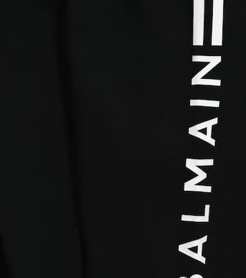 Baby logo cotton leggings | Balmain Kids