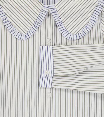 Striped cotton blouse | Il Gufo