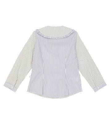 Striped cotton blouse | Il Gufo