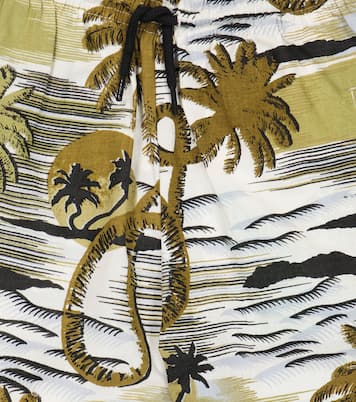 Adi printed cotton shorts | Molo