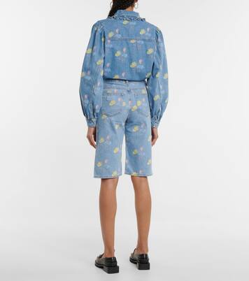 Bermuda-Shorts aus Denim | Ganni
