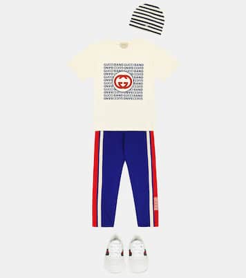 Chunky B leather sneakers | Gucci Kids