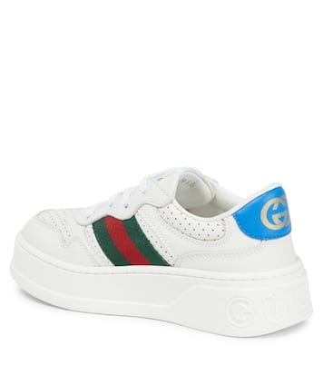 Chunky B leather sneakers | Gucci Kids