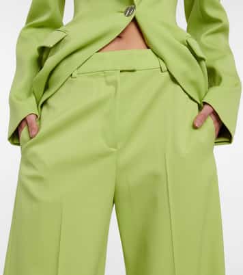 Hose Jagger aus Wolle | The Attico