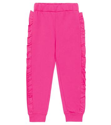 Pantaloni sportivi in cotone | Balmain Kids