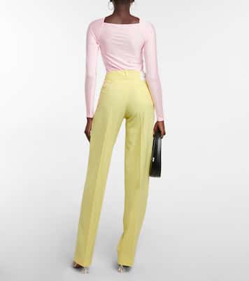 Pantalon droit à taille basse | Coperni