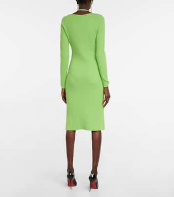 Midikleid aus Schurwolle | Blumarine