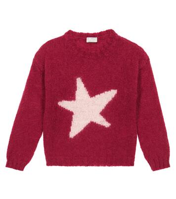 Intarsia mohair-blend sweater | Il Gufo