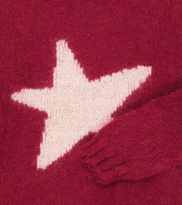 Intarsia mohair-blend sweater | Il Gufo