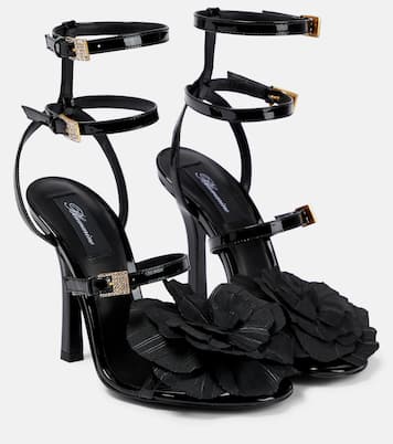 Sandalen aus Lackleder | Blumarine