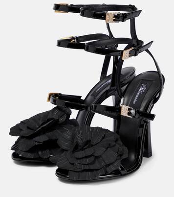 Sandalen aus Lackleder | Blumarine