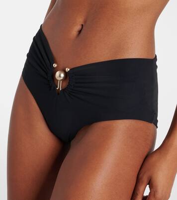 Culotte de bikini Orbit à taille haute | Christopher Esber