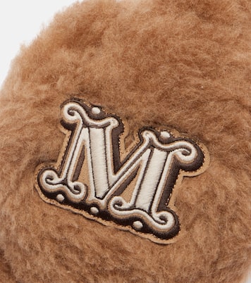 Orejeras de pelo de tejido Teddy | Max Mara