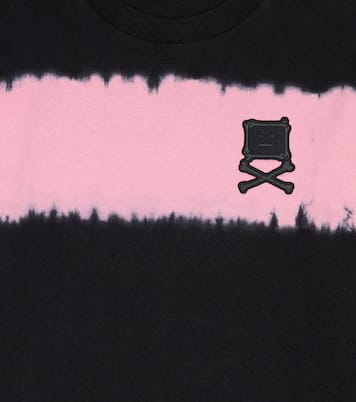 Face printed cotton jersey top | Acne Studios Kids