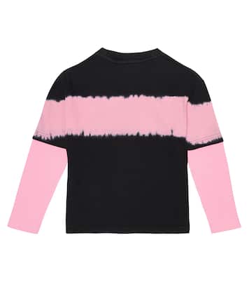 Face printed cotton jersey top | Acne Studios Kids