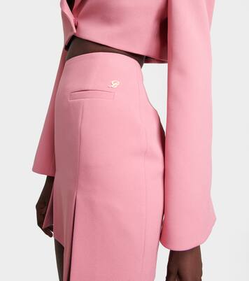 Minifalda de crepé | Blumarine