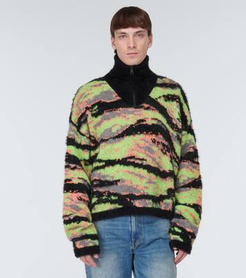 Tiger jacquard sweater | ERL