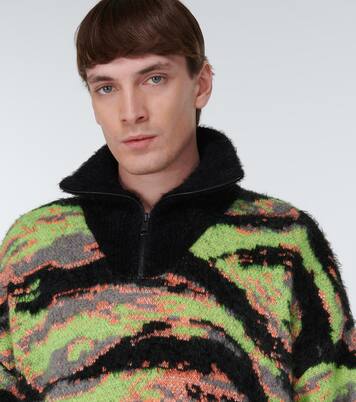 Tiger jacquard sweater | ERL