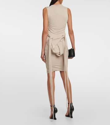 Lilies ruched minidress | Rick Owens