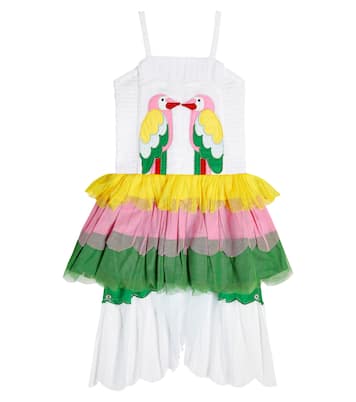 Tiered tulle dress | Stella McCartney Kids