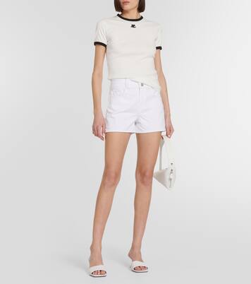 High-Rise Jeansshorts | Frame