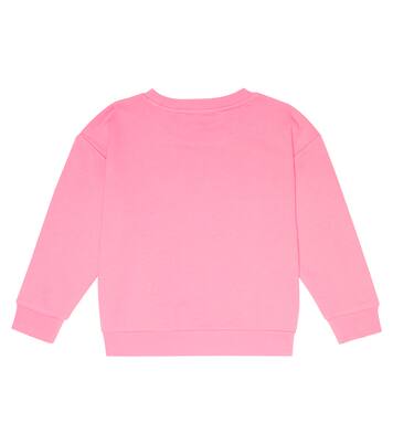 Sweat-shirt brodé en coton à logo | Marc Jacobs Kids