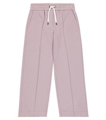 Cotton jersey sweatpants | Brunello Cucinelli Kids