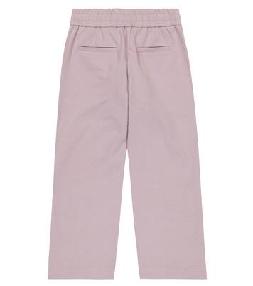 Cotton jersey sweatpants | Brunello Cucinelli Kids