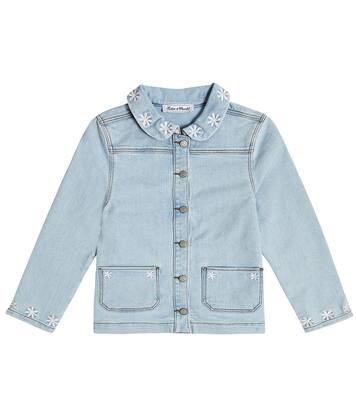 Veste brodée en jean | Tartine et Chocolat