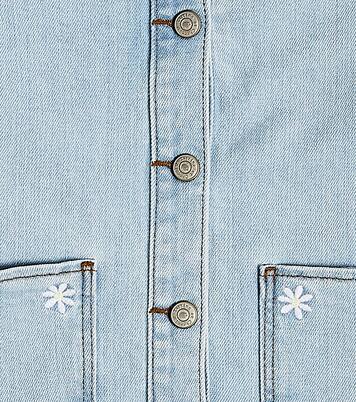 Veste brodée en jean | Tartine et Chocolat