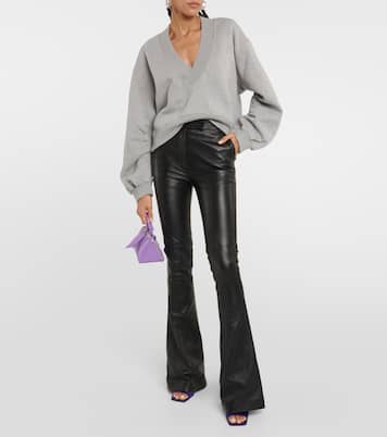 Pantoletten Devon aus Satin | The Attico