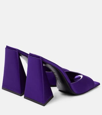 Pantoletten Devon aus Satin | The Attico