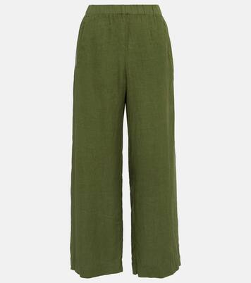 Pantalon ample Lola en lin | Velvet