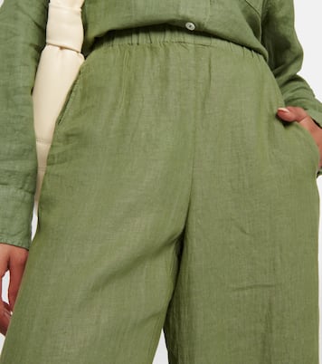 Pantalon ample Lola en lin | Velvet