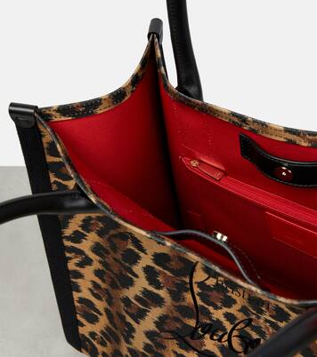 Nastroloubi Large canvas tote bag | Christian Louboutin