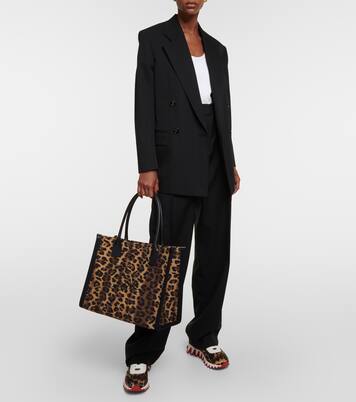 Nastroloubi Large canvas tote bag | Christian Louboutin