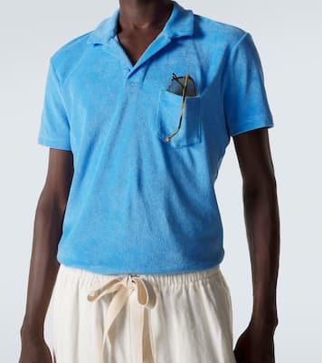 Dr. No cotton terry polo shirt | Orlebar Brown