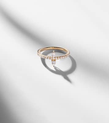 Héra 18kt gold ring with diamonds | Persée