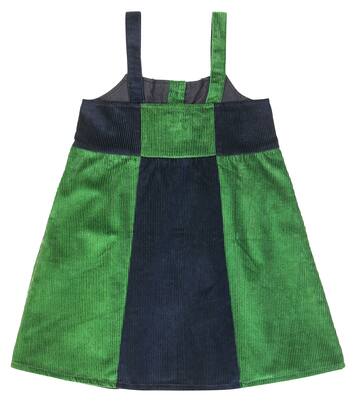 Patchwork cotton corduroy dress | Bobo Choses