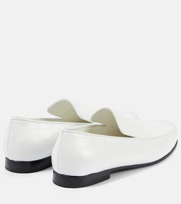 Loafers The Oval aus Leder | Toteme