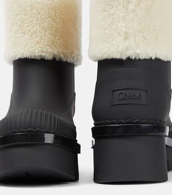 Ankle Boots Raina mit Shearling | Chloé