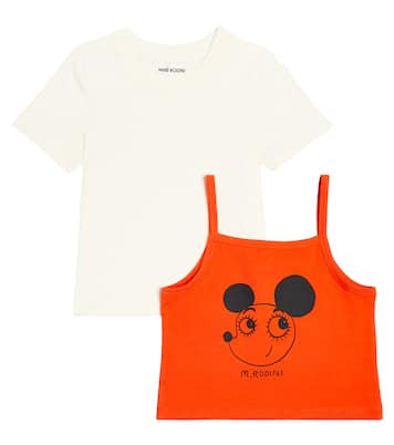 Ritzratz cotton tank top and T-shirt set | Mini Rodini