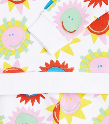 Set sweat-shirt et short imprimés en coton | Stella McCartney Kids