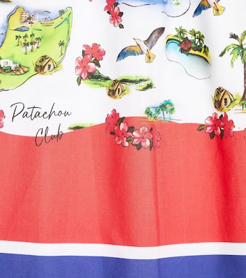 Robe rayée imprimée en coton | Patachou