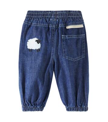 Baby printed straight jeans | Stella McCartney Kids