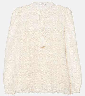 Cotton lace blouse | Frame