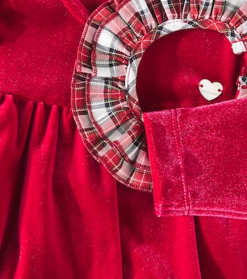 Baby tartan tiered dress | Monnalisa