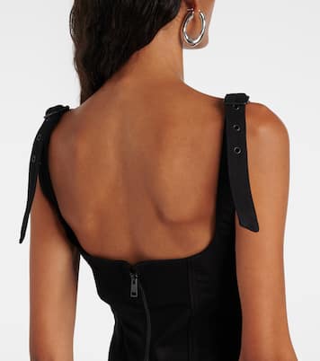 Robe midi en jean | Mugler