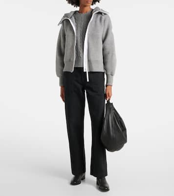 Wool-blend bomber jacket | Canada Goose